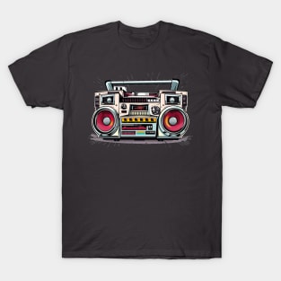 Pop Art Boombox T-Shirt